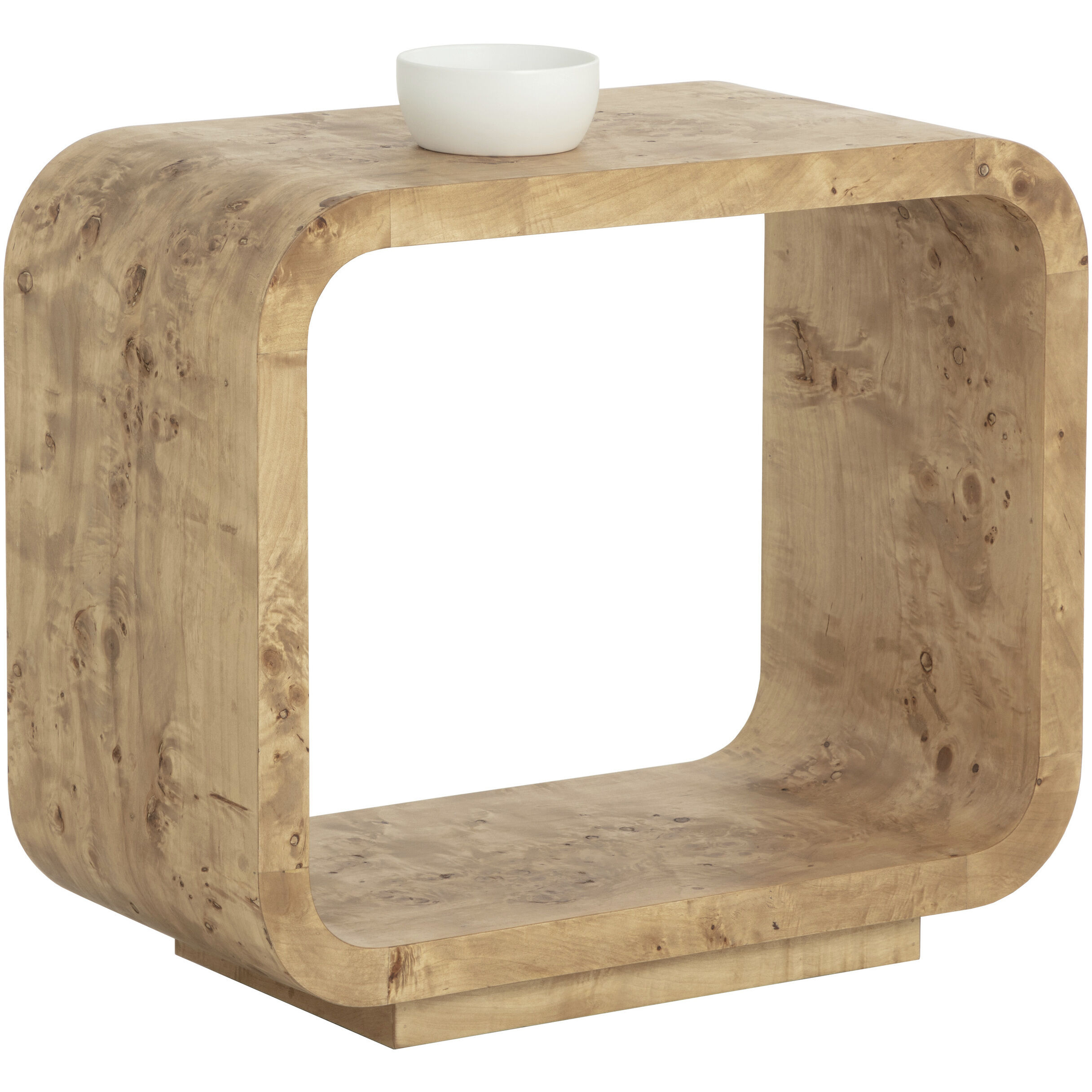 Rowena 28.5 X 24.75 inch Natural End Table